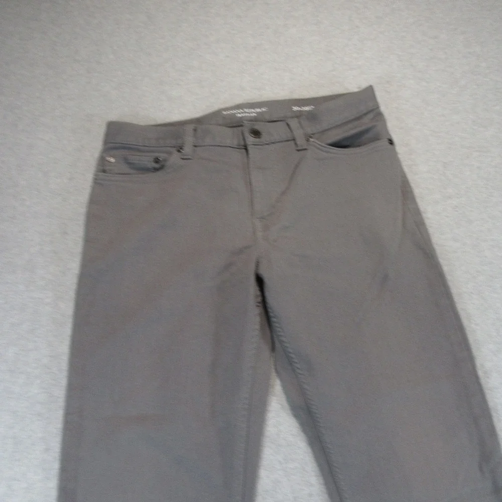 Banana Republic Mens‎ Jeans Traveler 30 x 30 Slim Fit Gray Stretch Cotton